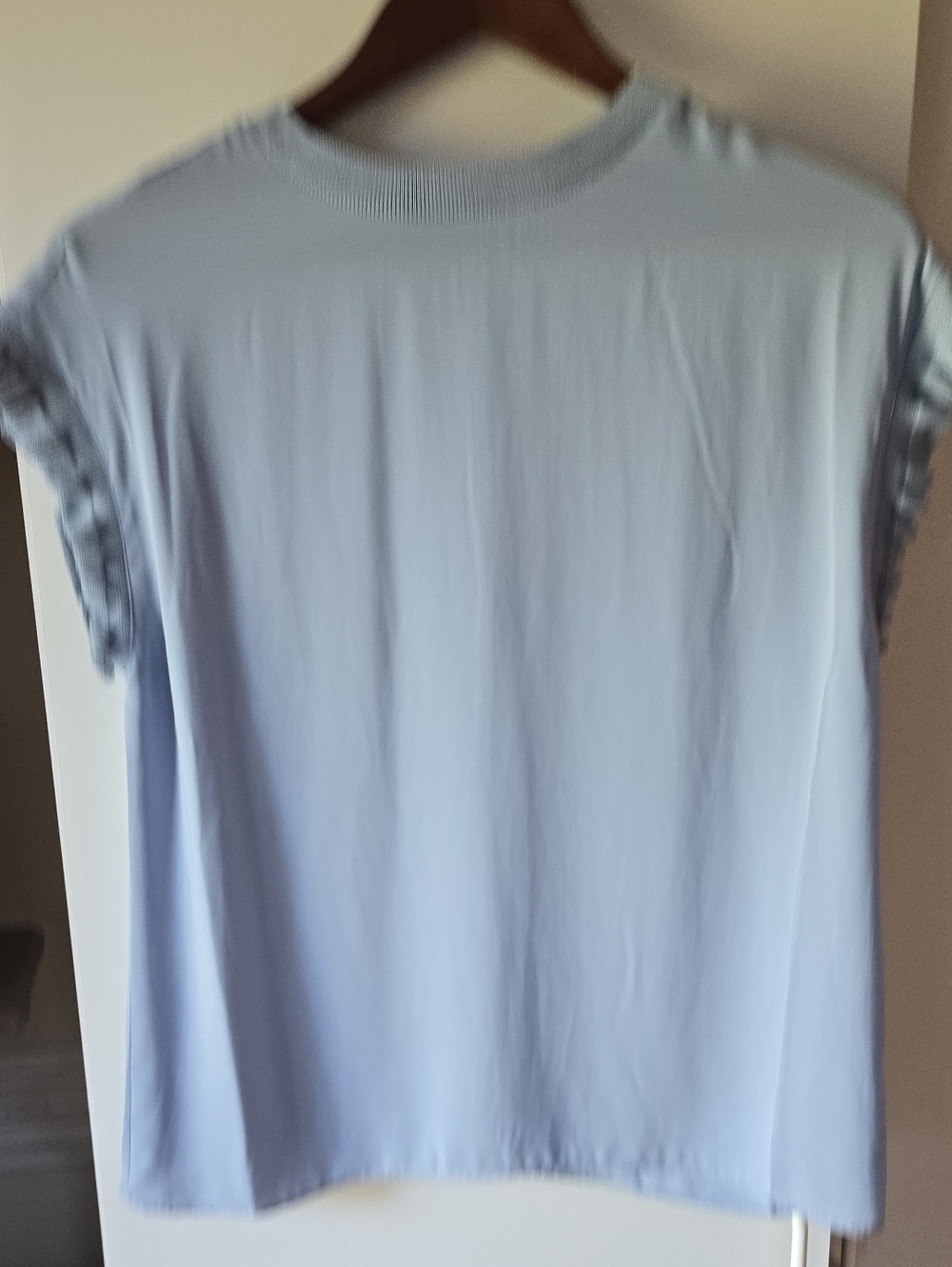 Current Air Pale Blue Short Sleeve Crew Neck Tee
